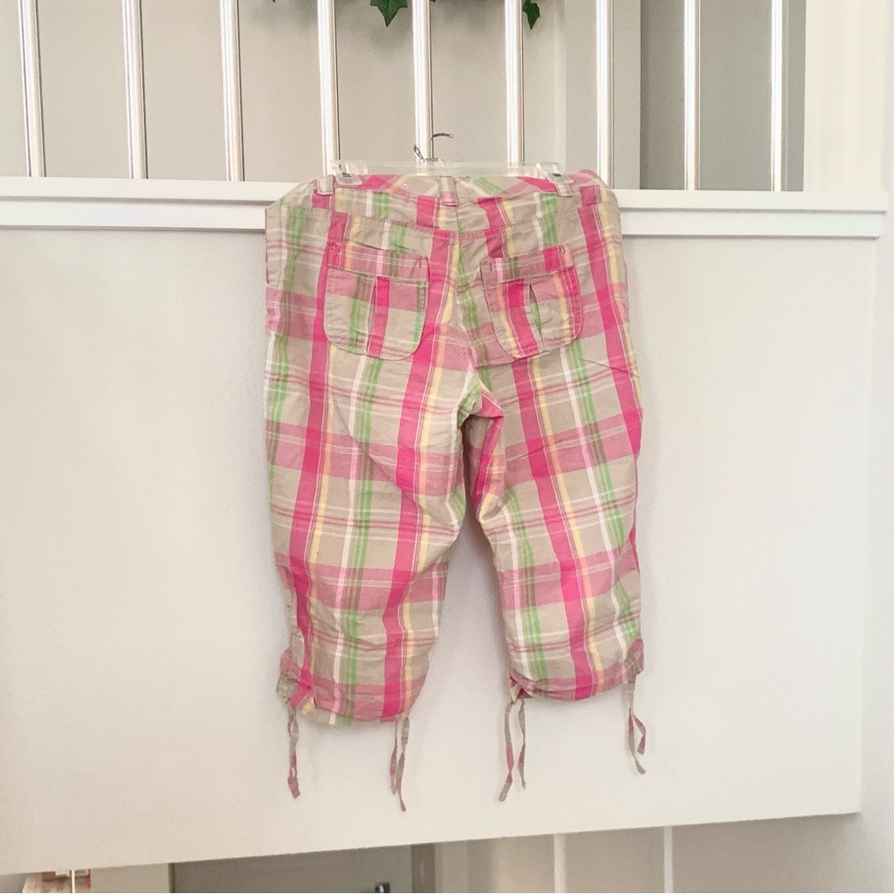 Plaid Capris - Picture 2 of 4